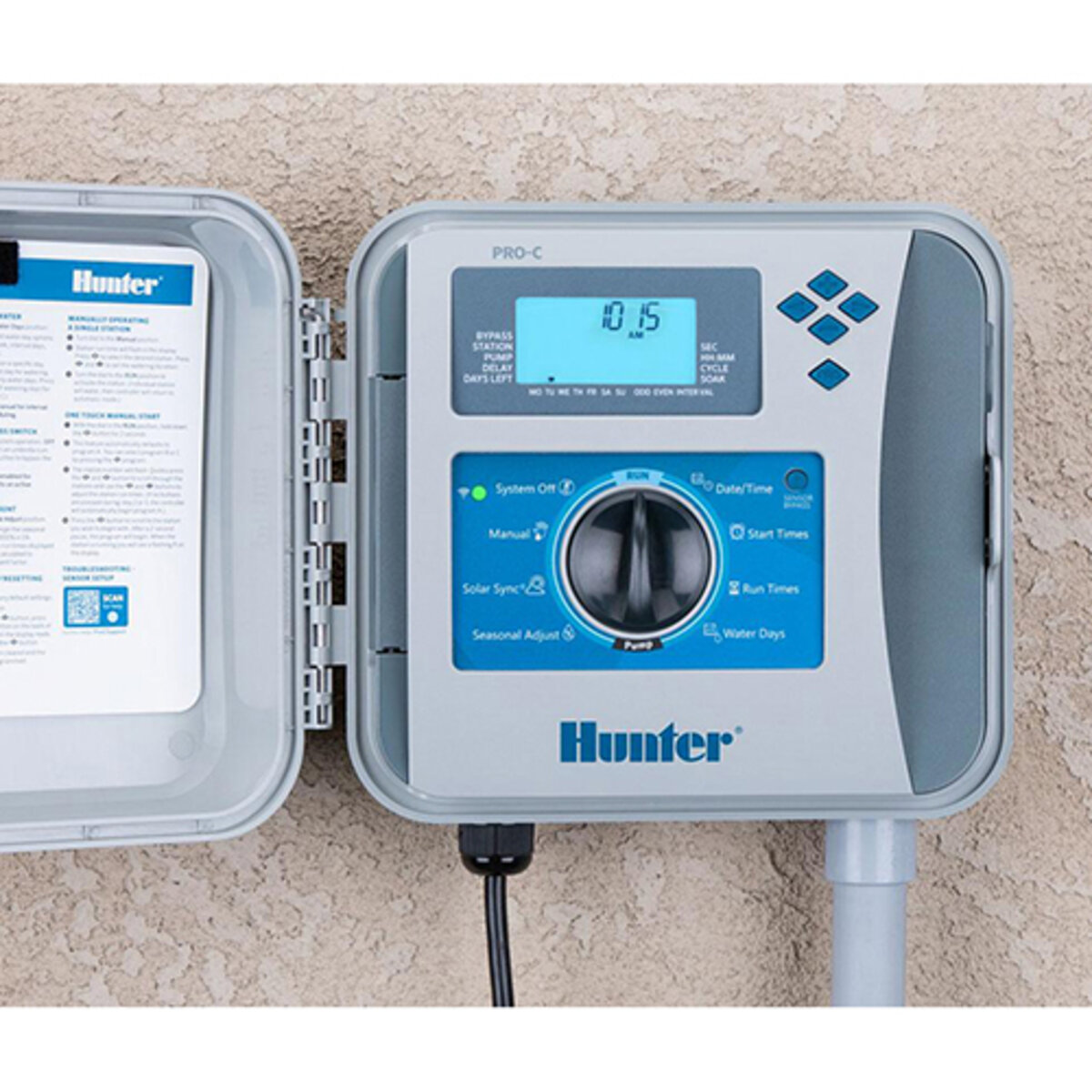 Hunter Base Unit Controller Pro-C Modular Outdoor 4 Station | SiteOne US