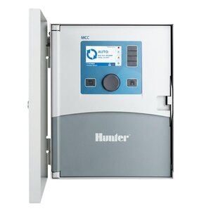 Hunter MCC Controller, 8-station base model, stainless steel wall mount cabinet