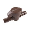 17 mm Barb Coupling With Ball Valve