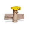 1 in. Brass Single Lug Quick Coupler W/Rubber Cover - Hunter