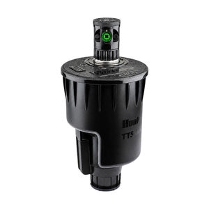 GT-880-D Golf Rotor, full-circle, opposing nozzle configuration, valve-in-head, integrated Pilot-100 Two-Way Module, nozzle 23 installed, 65 PSI