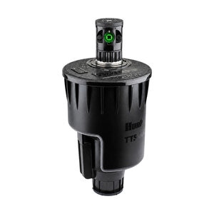 GT-880-D Golf Rotor, full-circle, opposing nozzle configuration, valve-in-head design, integrated Pilot-100 Two-Way Module, nozzle 23 installed, 80 PSI