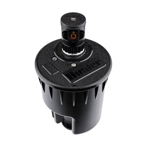 GT-880-D Golf Rotor, full-circle, opposing nozzle configuration, valve-in-head design, integrated Pilot-100 Two-Way Module, nozzle 20 installed, 65 PSI