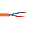 Jacketed decoder cable, orange, #14-2