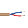 Jacketed decoder cable, tan, #12-2