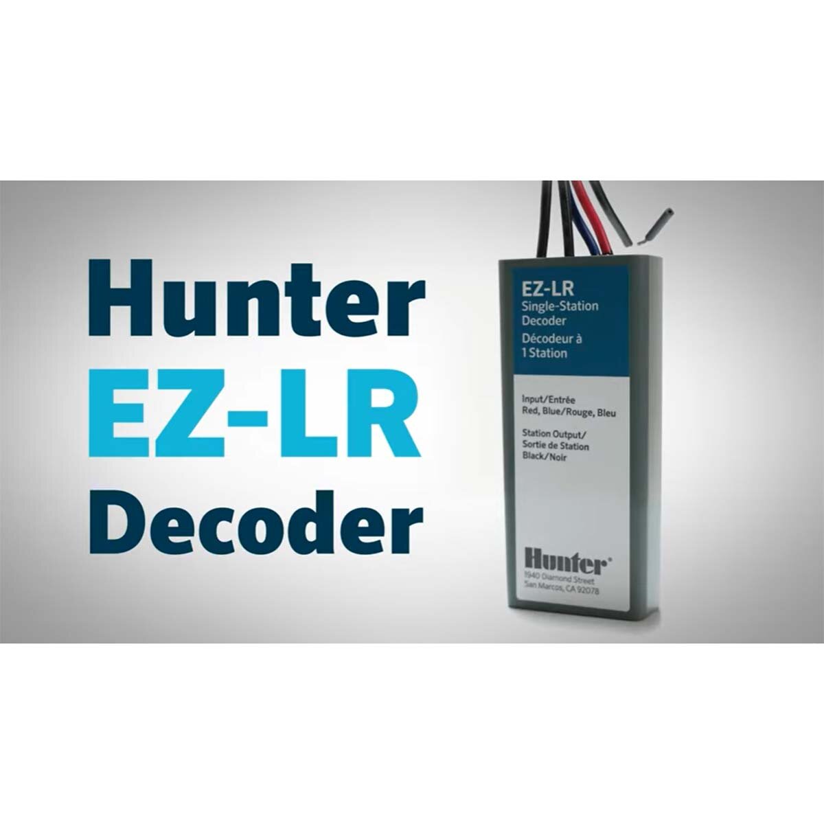 Hunter Single-Station Long-Range EZ Decoder | SiteOne US