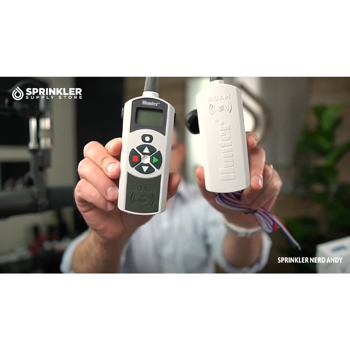Hunter ROAM LR Remote Kit, includes transmitter, receiver, SmartPort ...