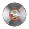 Husqvarna Tacti-Cut S35 14 in. Solid Rim Diamond Blade - Medium and Hard Materials
