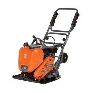 Husqvarna LF 100 Gas Plate Compactor w/ Honda GX160 Plate Size 19.7 x 23.4 in.
