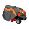 Husqvarna 54 in. Full-Size Lawn Tractor Cover Orange/Gray