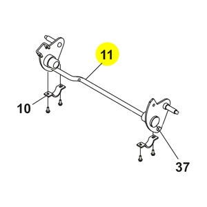 Husqvarna Rear Axle Assembly for (W520i Mower)
