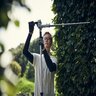 Husqvarna 36V 525iHE4 Brushless Cordless 24 in. Adjustable-Head 13 ft. Length Pole Hedge Trimmer (Tool Only)