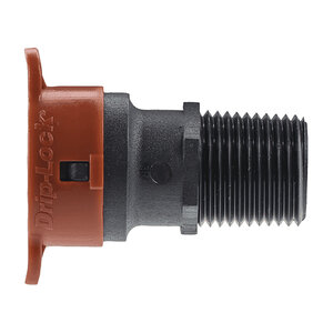 HydroRain Drip-Lock 2.0 Universal Adapter 1/2 in. Mpt x 1/2 in.