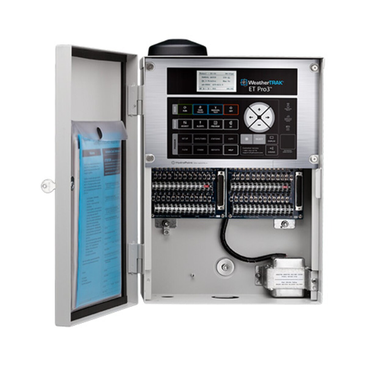 Hydropoint WeatherTRAK ET Pro3 30 Station Conventional Wall Mount Cold ...