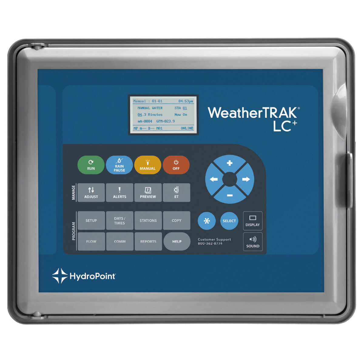 Weathertrak Lc+ Controller (24 Stations, Wall Mount). Includes Central ...