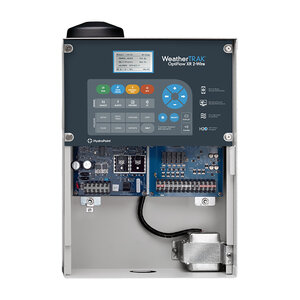 All-Inclusive WeatherTRAK OptiFlow XR Controller 12 Station Wall Mount Cold-Rolled Steel