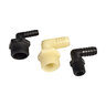 3/4 MPT X 1/2 HOSE BARB ST. POLY FITTING