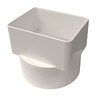Rafferty Downspout Adapter PVC 2 in. x 3 in. x 4 in.