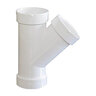Raffferty Wye Fitting Sch 40 PVC 4 in.