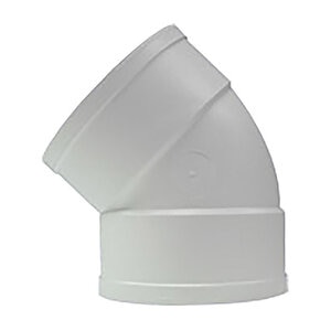 Rafferty Elbow 1/8 Bend 45 Degree PVC 4 in.