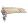 Ledger Panel Noce Travertine Flat 6 in. x 24 in. (6 pc./box)