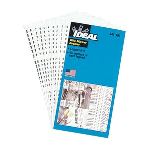 IDEAL WIRE MARKER BOOKLET