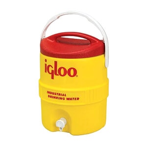 Igloo 400 Series Plastic Cooler Red/Yellow 10 gal.