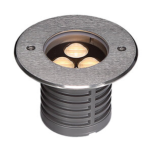 Illumicare Evie In-Ground Light w/ Clear Tempered Glass Lens 6W 316 Marine Grade Stainless Steel