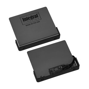 INTEGRAL LT WALL/CAP LED BLK