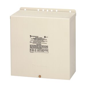 Intermatic 600W Stainless Steel Pool Light Transformer, 12V - 14V, 10 in. x 10 in. x 5-3/8 in., Gray