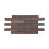 Interstate Brick 2 - 1/4 Emperor Face Brick Cored Matte Ironstone 3 - 5/8 X 2 - 1/4 X 15 - 5/8 in. (234 pc. per Pallet)