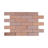 Interstate Brick Thin Norman Brick Extruded Flats Bronzestone 2-1/4 in. x 12 in.