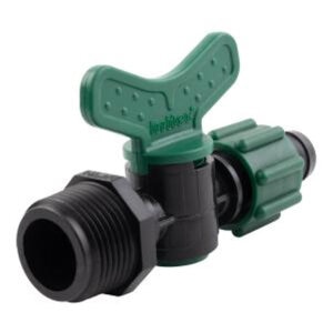 Irritec Shut-Off Valve 0.250 in. Barb x 5/8 in. Tape