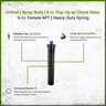 Irritrol 6 in. Pop-Up Spray W/Check Valve