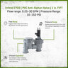 Irritrol 2700 PVC Anti-Siphon Valve 1 in. FIPT with Flow Control