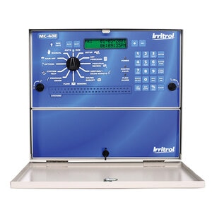 Irritrol MC-E (Blue) Series Controller 6 Station Outdoor Steel Wall Mount Cabinet