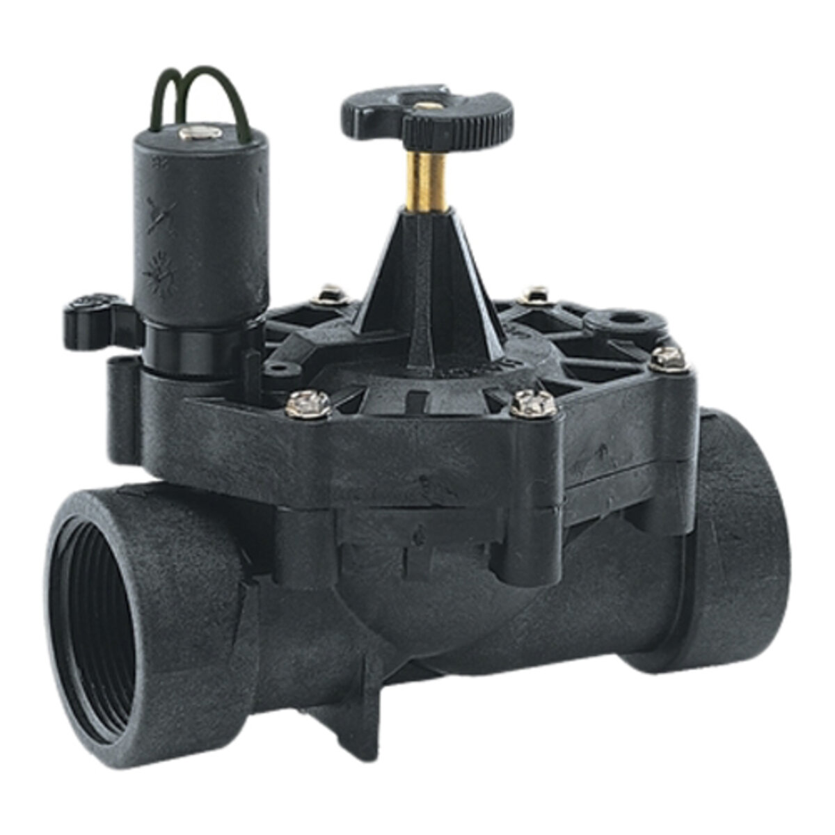 Irritrol Ultraflow Globe Valve 700 Plastic 2 in. w/ Flow Control FIPT x ...