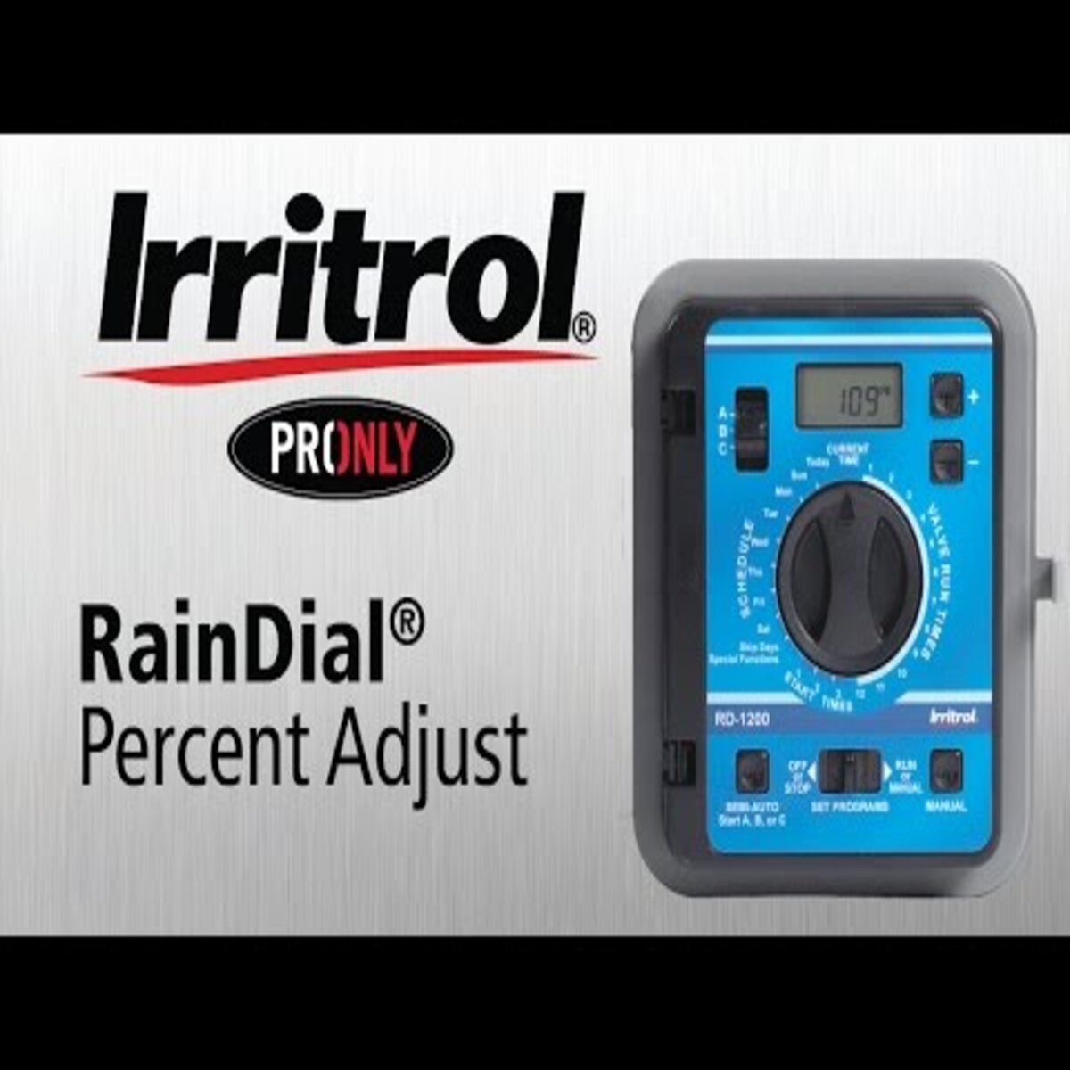 Irritrol Controller Rain Dial-R Outdoor 6 Station | SiteOne US