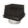 Isokern Decorative Chimney Cap Square Black
