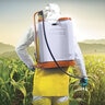 Jacto CD400, 4-Gallon Backpack Sprayer Orange/White, 9.3lbs., Viton, Brass Pump, 3-yr Warranty
