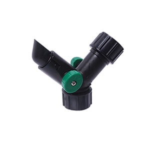 3/4 in. WYE DUAL BALL VALVE DUAL HOSE SHUT OFF 12060024