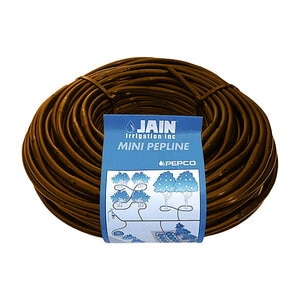 Jain Dripline Brown 1/4 in. 6 in. Spacing 5 GPH 100 ft. Coil