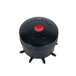 Jain Octa High Flow Bubbler Red 10 GPH per Outlet