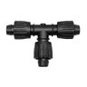 Jain Power-Loc Tee 1/2 in. (0.52 in. to 0.62 I.D. Tubing)