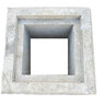 Lower Only Concrete Catch Basin No Frame 12 in. x 12 in. x 12 in. w/ Knock Out Brooks