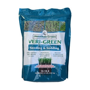 Jonathan Green Veri Green Starter Fertilizer for Seed/Sodding 12-18-8 (covers 1,500 sq ft) 4 lb. Bag
