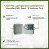 K-Rain PRO LC Outdoor Controller WiFi Ready 4 Station w/ Cord