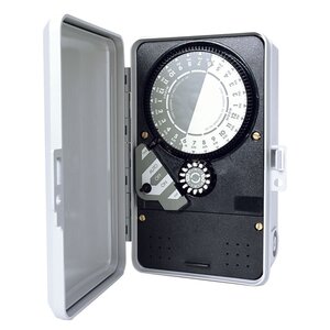 K-Rain Controller 2100 Series Single Station 220V In/220V Out 2 HP 24 Hr. Timer