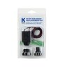 K-Rain Replacement 9V Solenoid Kit w/ 1 Rain Bird & 1 Hunter Adapter