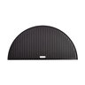 Kamado Joe Big Joe Griddle Reversible Half Moon Cast Iron Black 12 in. x 24 in.
